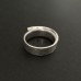 Ring geschwungen, ca. 7 mm breit, Silber